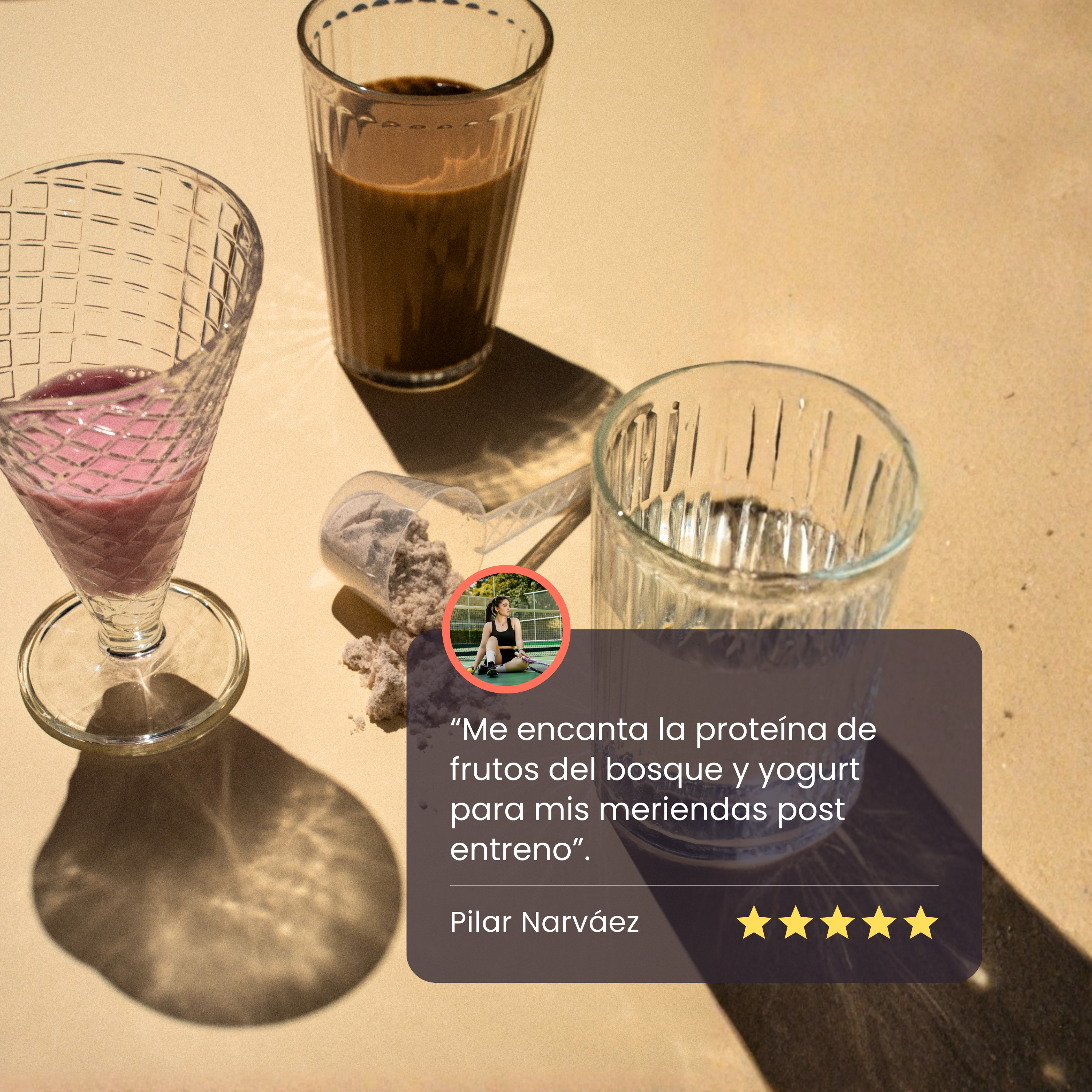 Proteína Frutos del Bosque con Yogur Griego