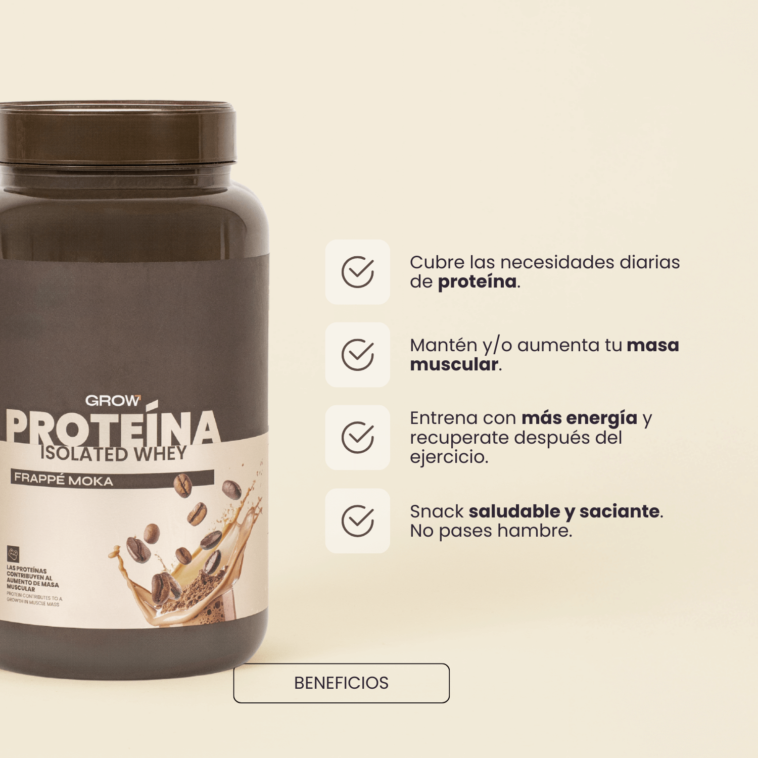 Proteína Monodosis Frappé Moka