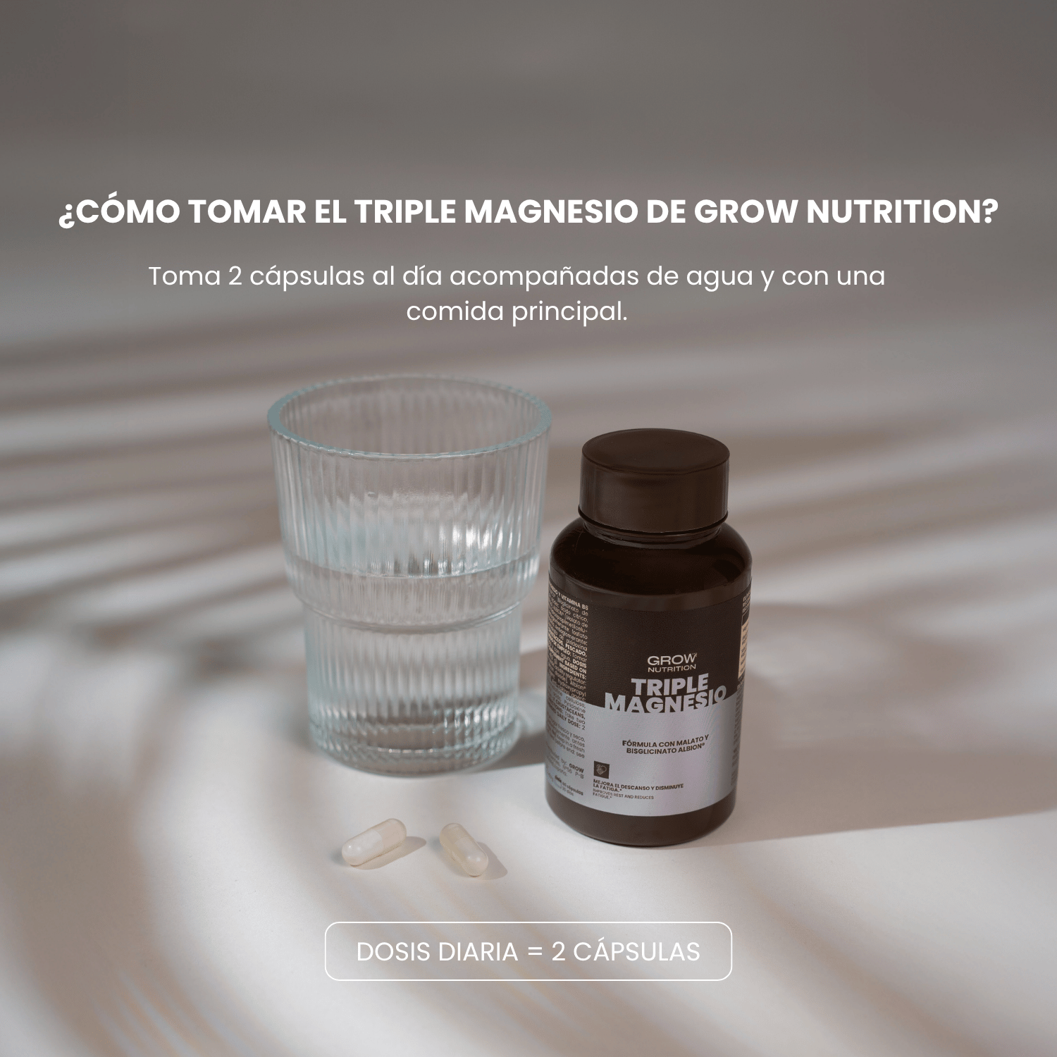 Triple magnesio · 180 cápsulas