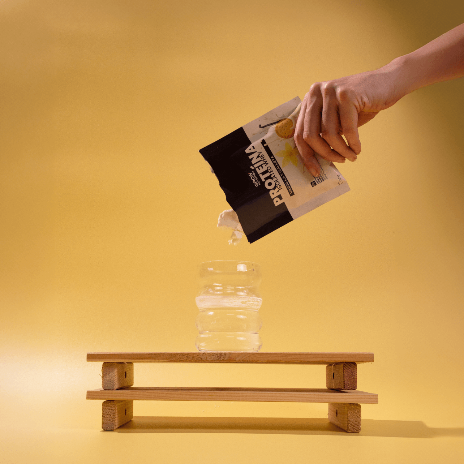 Proteína Monodosis Vainilla y Galleta