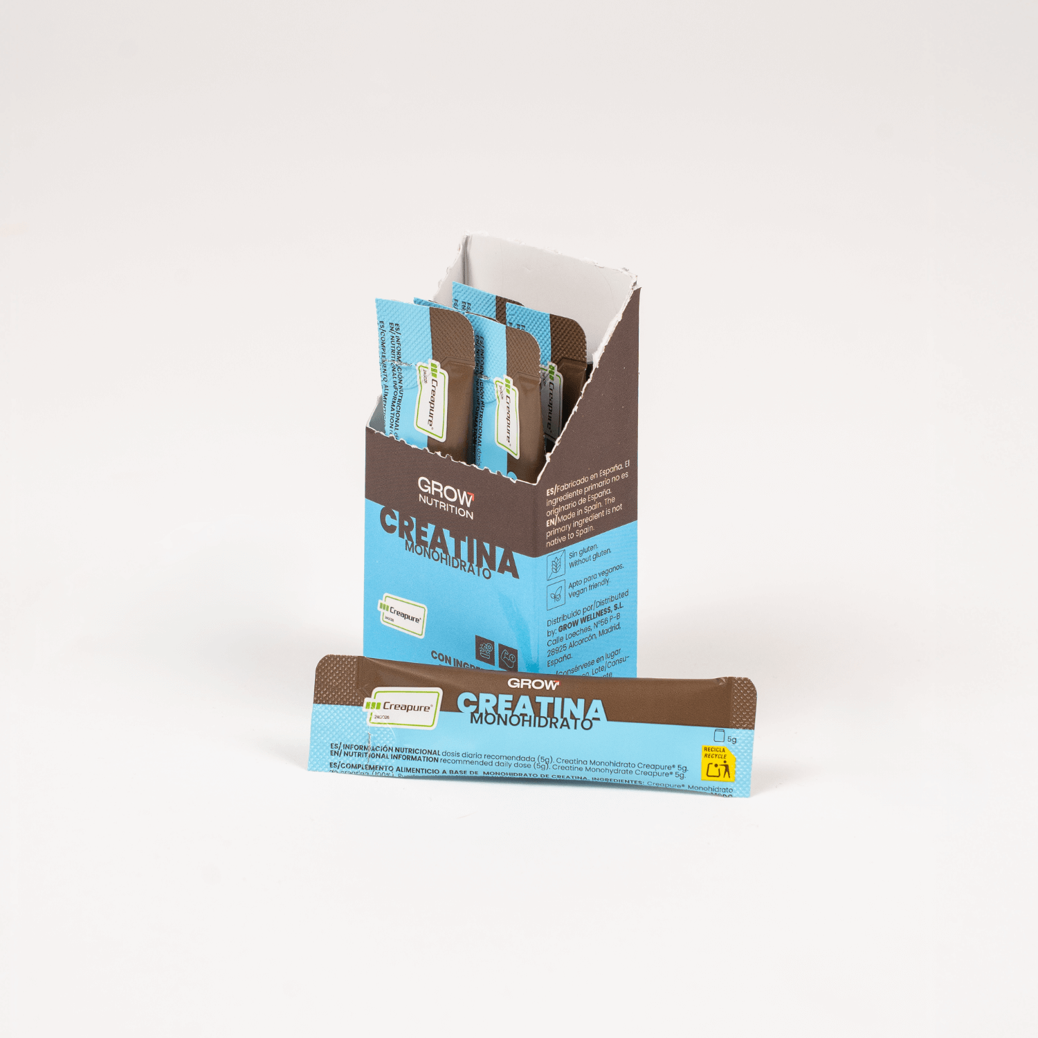 Creatina Creapure® Monodosis Neutra Estuche