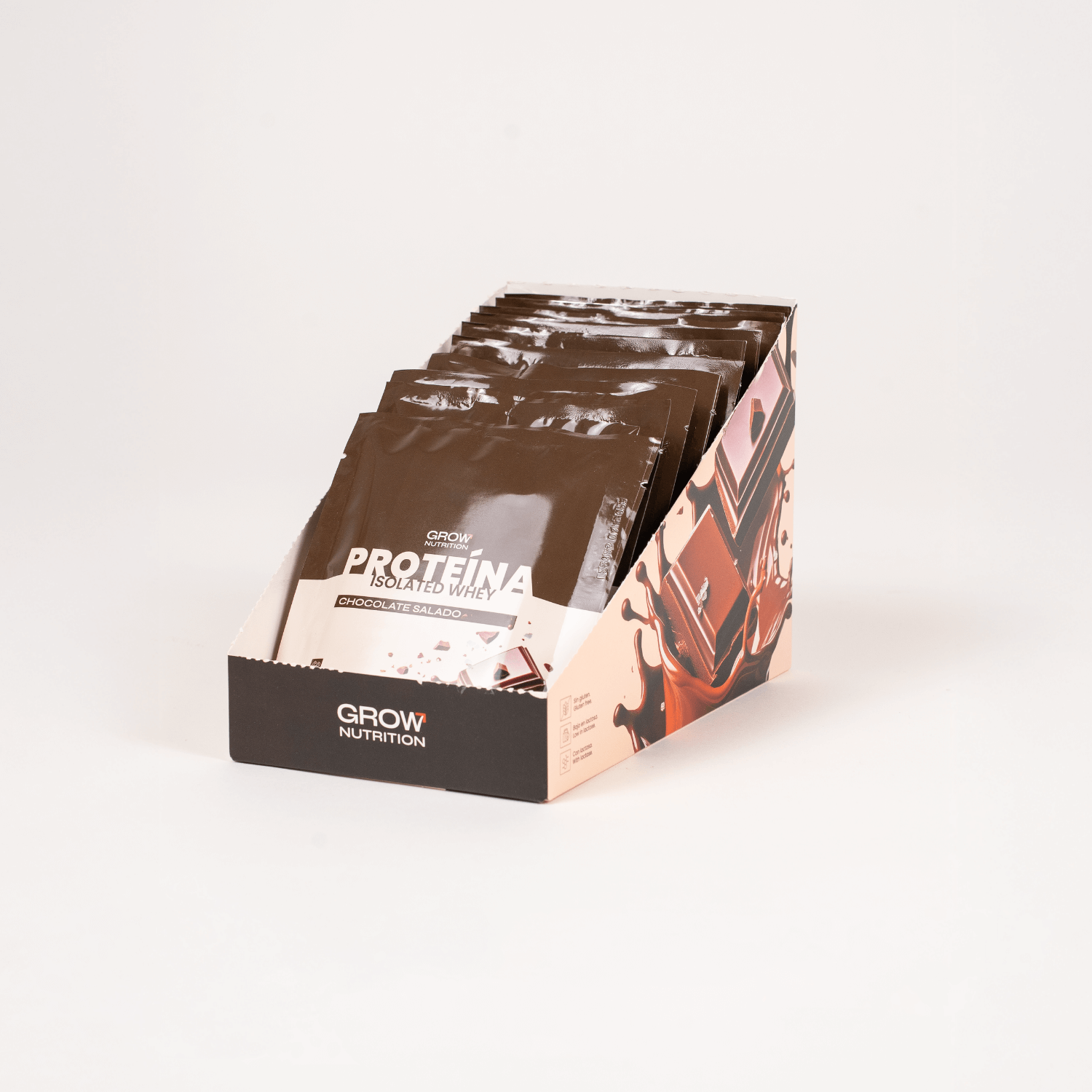 Proteína Monodosis Chocolate Salado