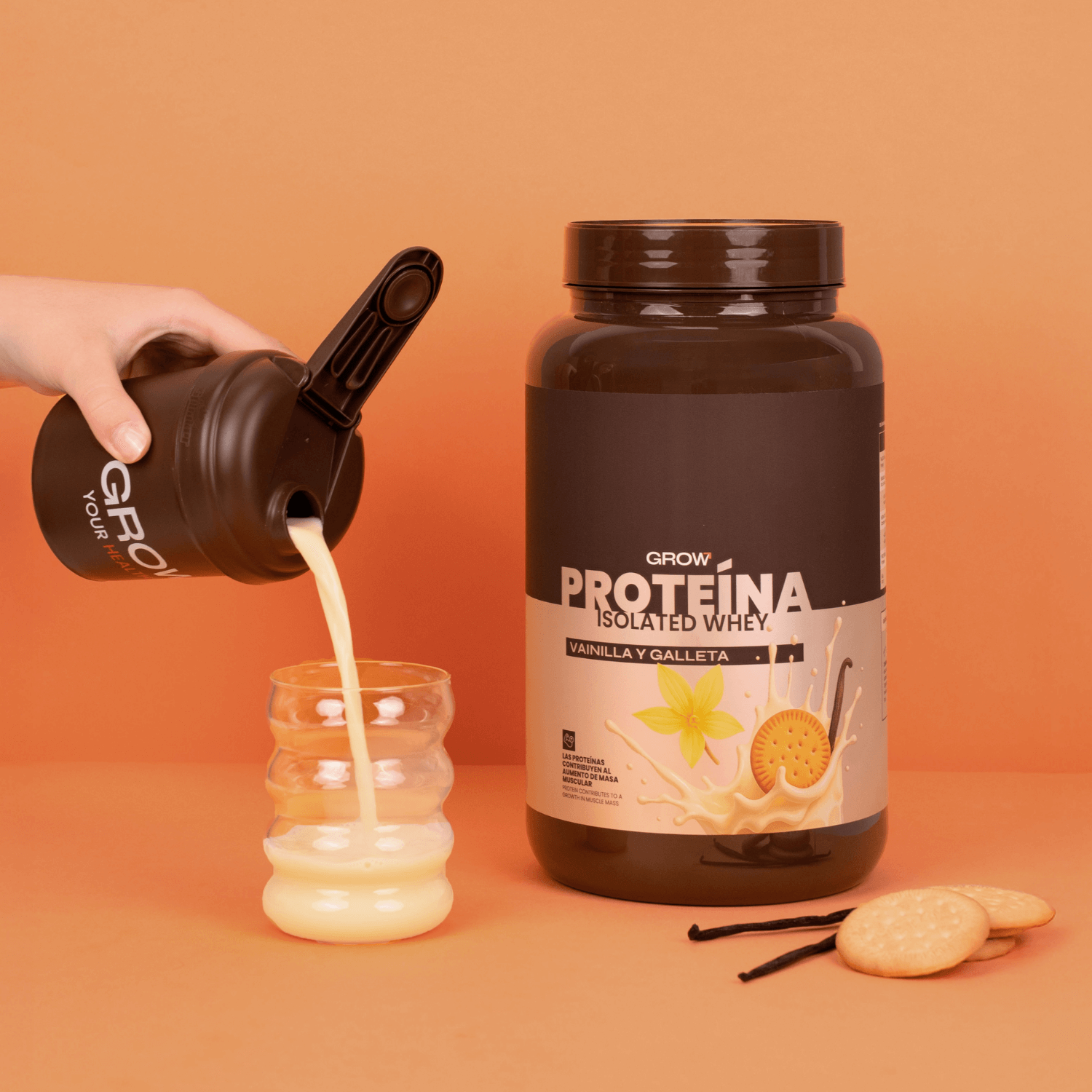 Proteína Vainilla y Galleta