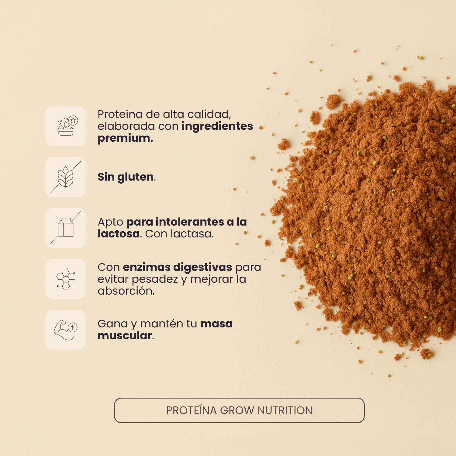 Proteína Chocolate y Pistacho