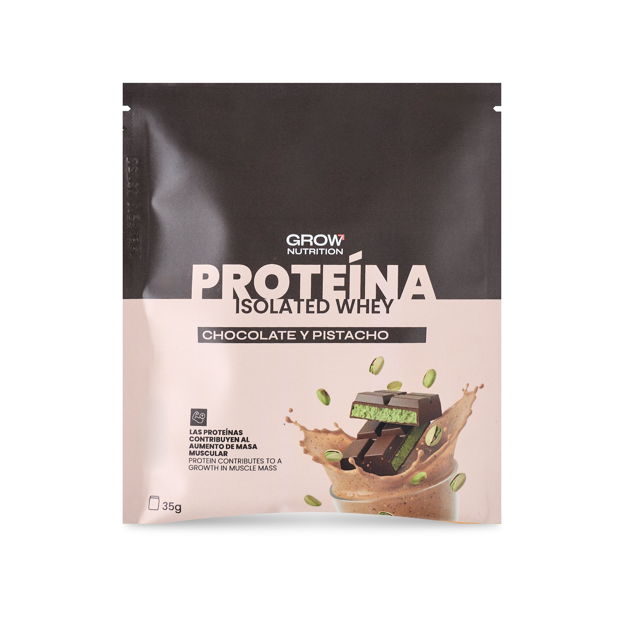 Proteína Monodosis Chocolate y Pistacho Sobre