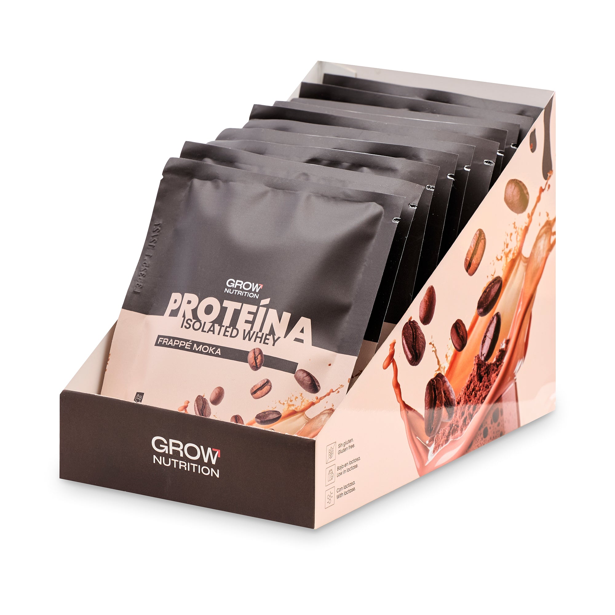 Proteína Monodosis Frappé Moka Estuche