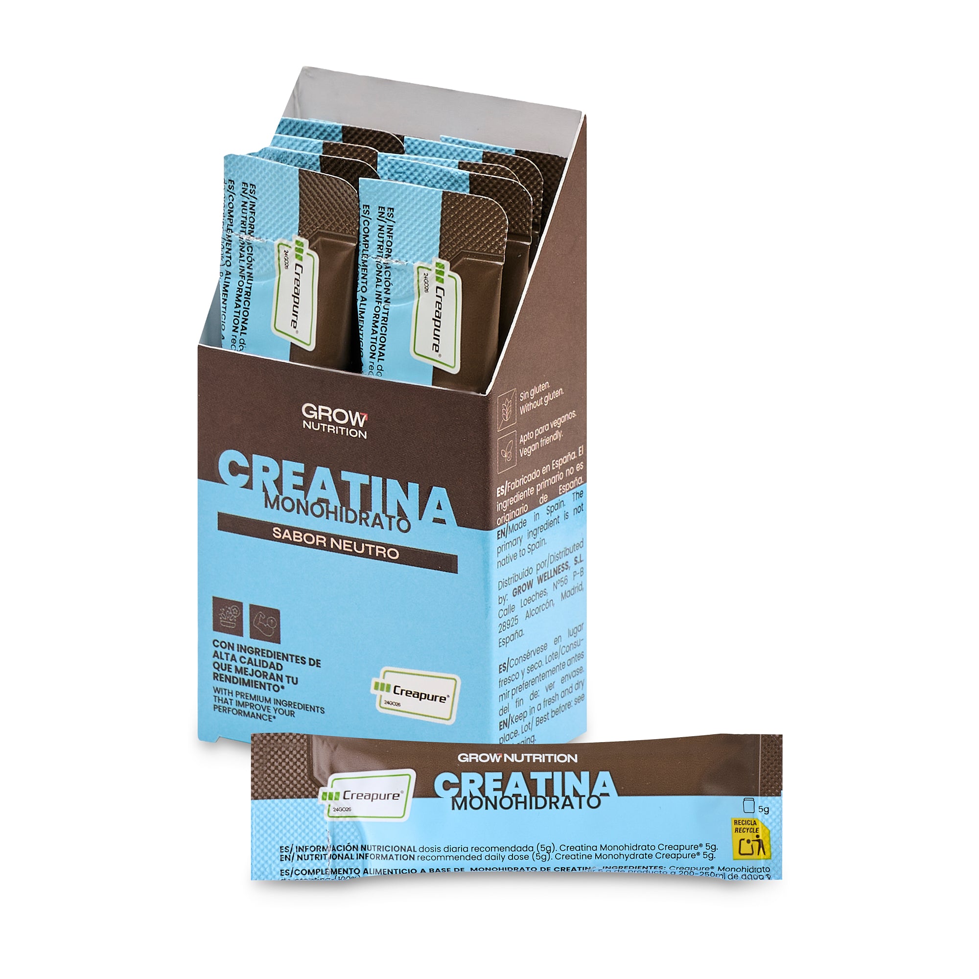 Creatina Creapure® Monodosis Neutra Stick
