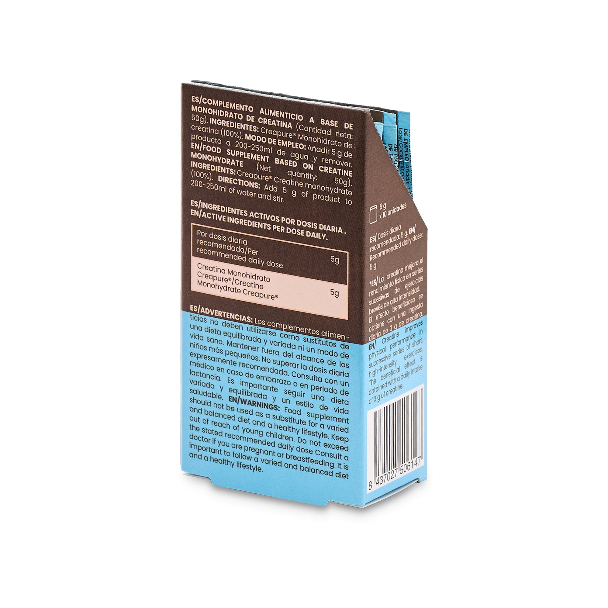 Creatina Creapure® Monodosis Neutra Estuche