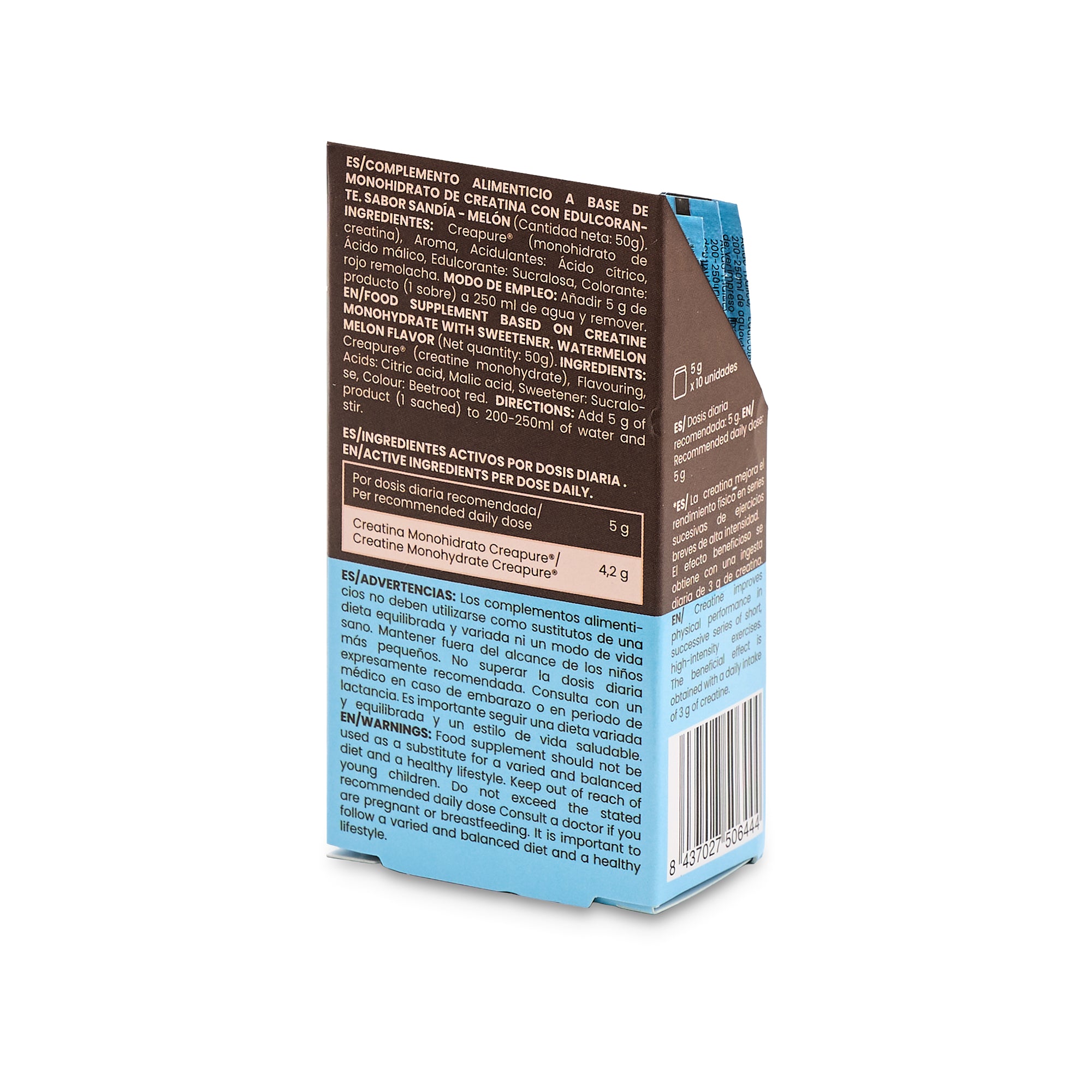 Creatina Creapure® Monodosis Sandía-Melón Estuche
