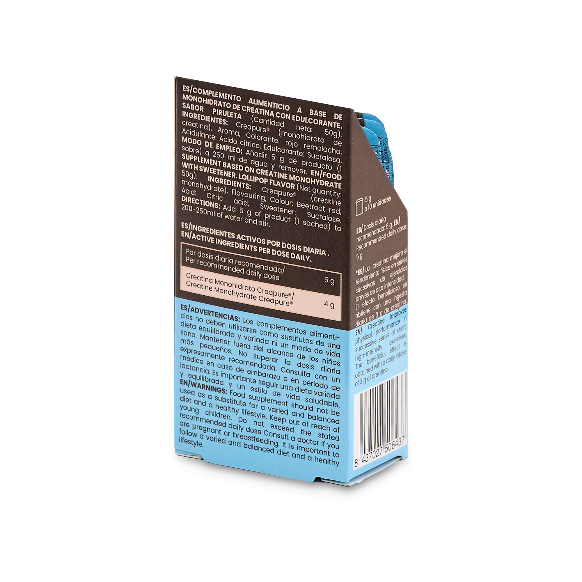 Creatina Creapure® Monodosis Piruleta Estuche