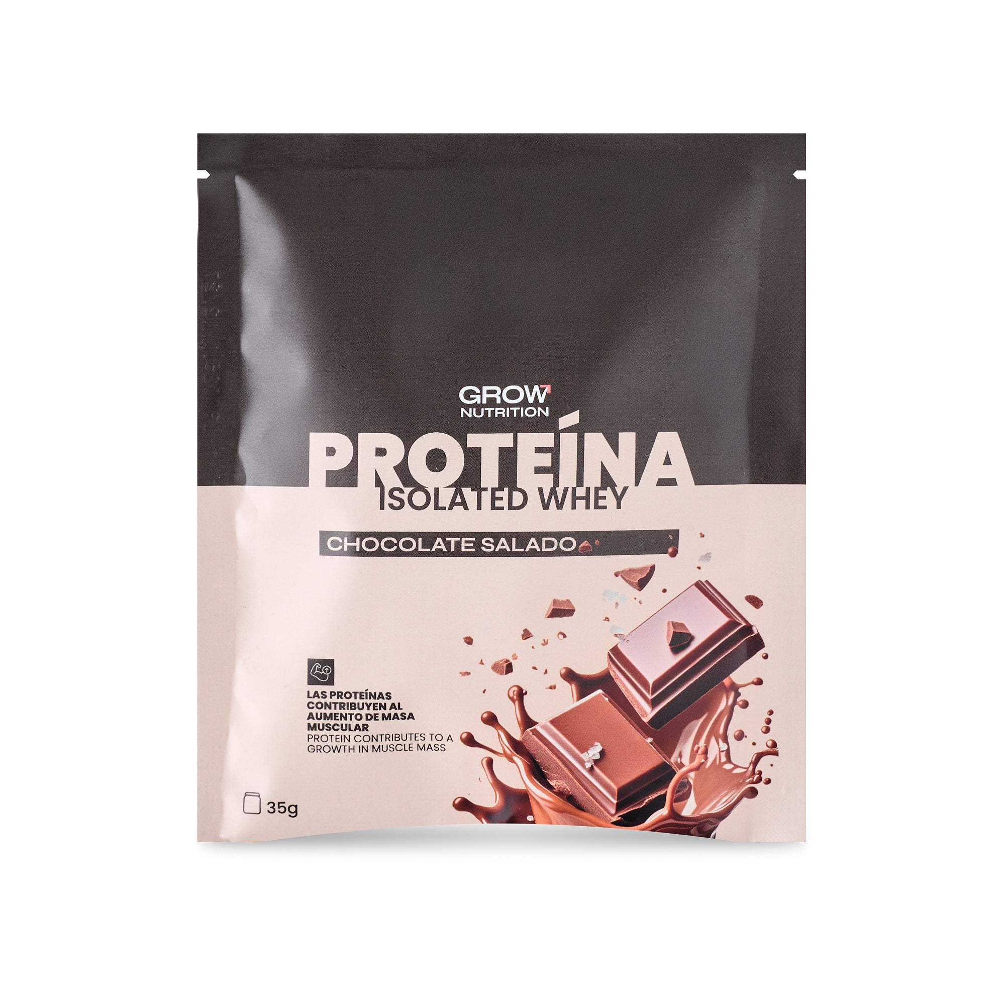Proteína Monodosis Chocolate Salado Sobre