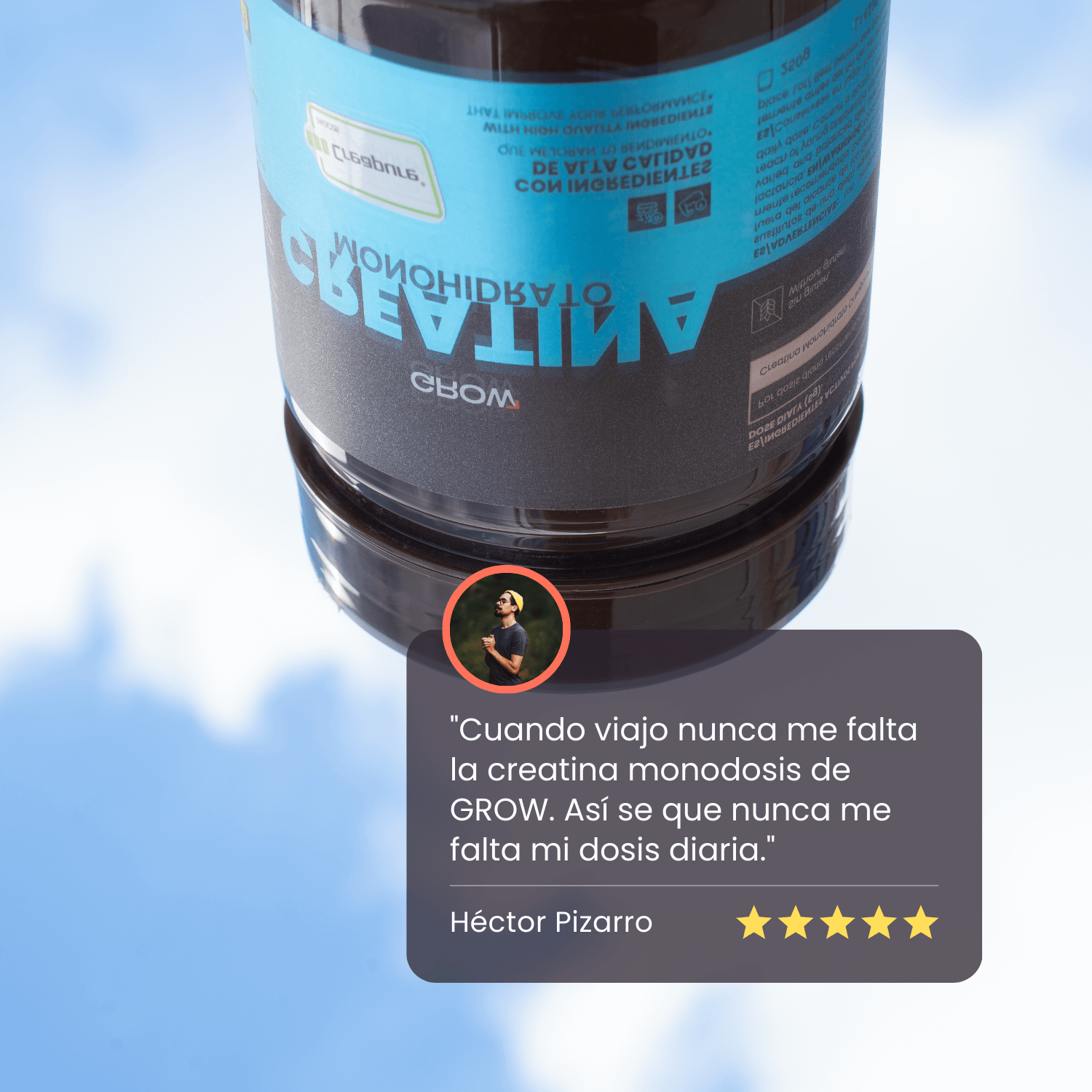 Creatina Creapure® Monodosis Sandía-Melón Stick