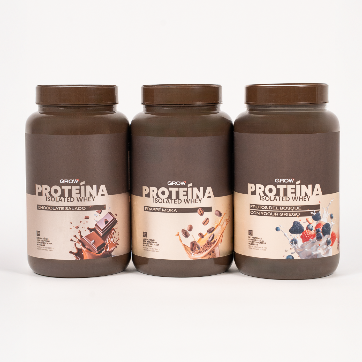 Pack degustación Proteína 3 sabores.