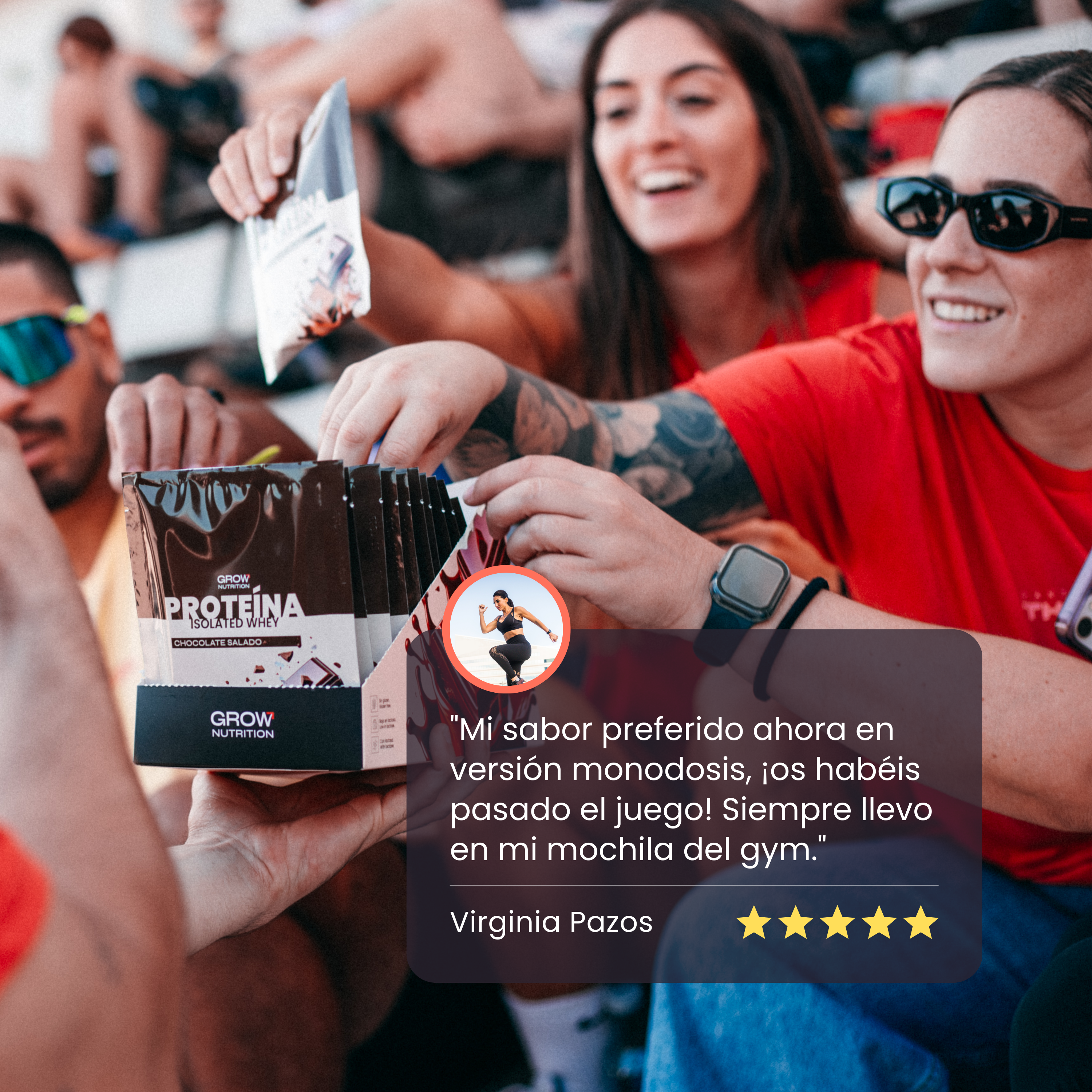 Proteína Monodosis Chocolate Salado