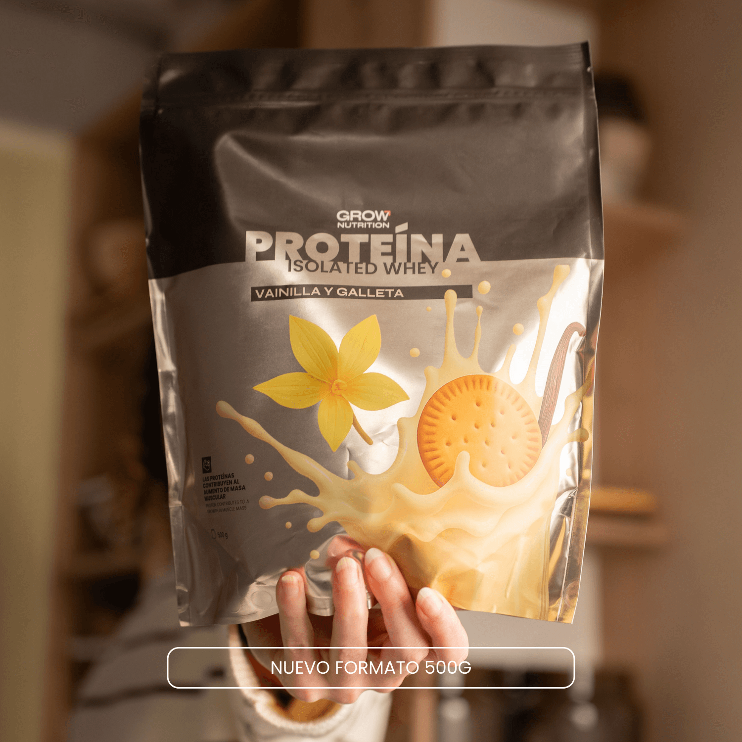 Proteína Vainilla y Galleta
