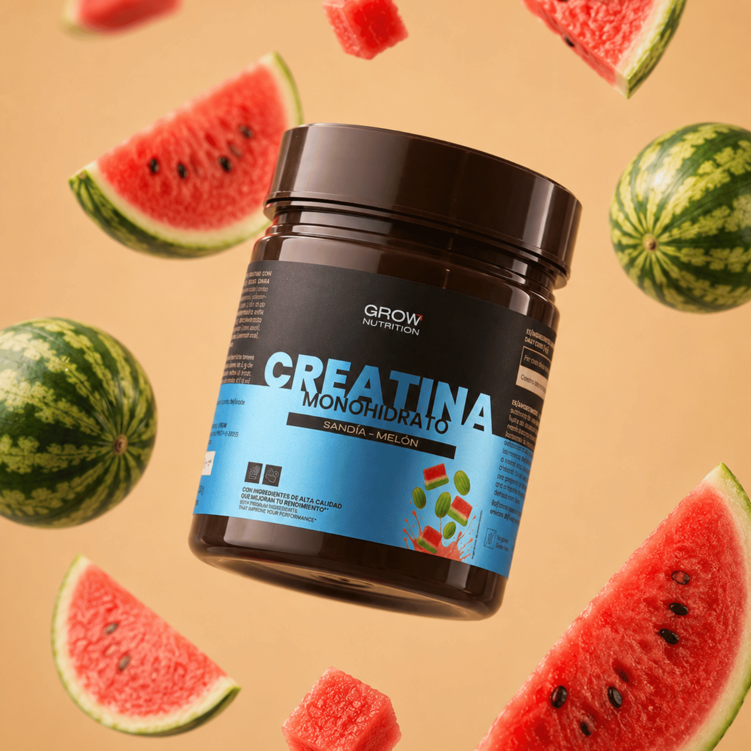 Creatina Monohidrato Sandía-Melón