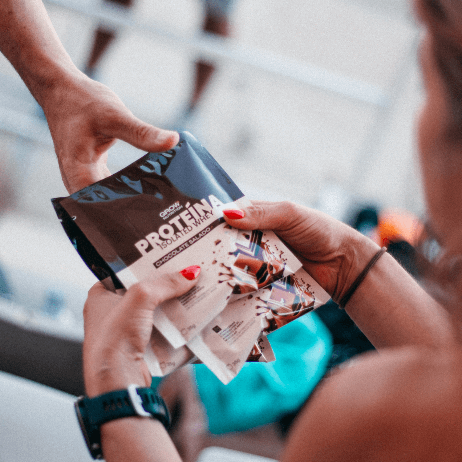 Proteína Monodosis Chocolate Salado