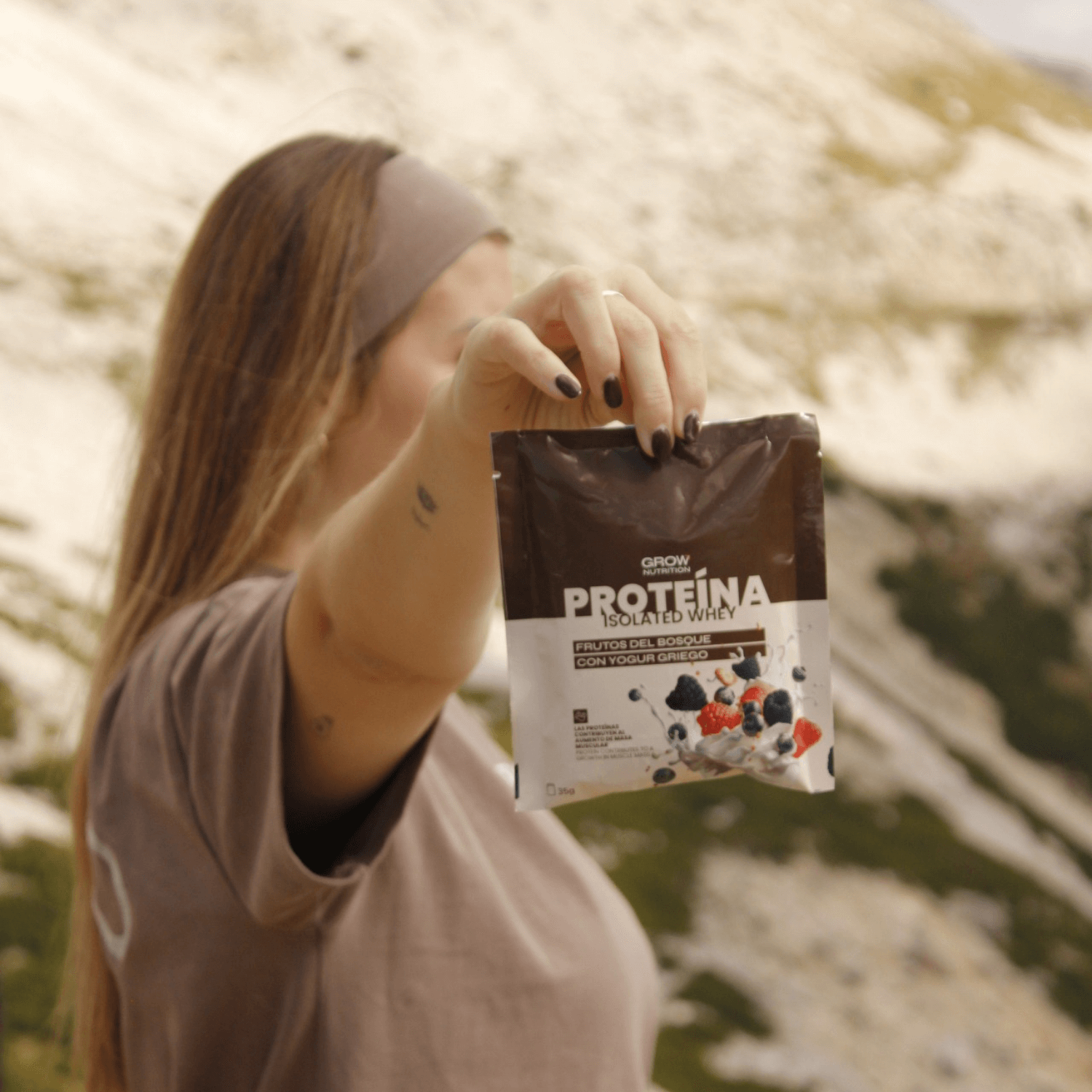 Proteína Monodosis Frutos del Bosque con Yogur Griego