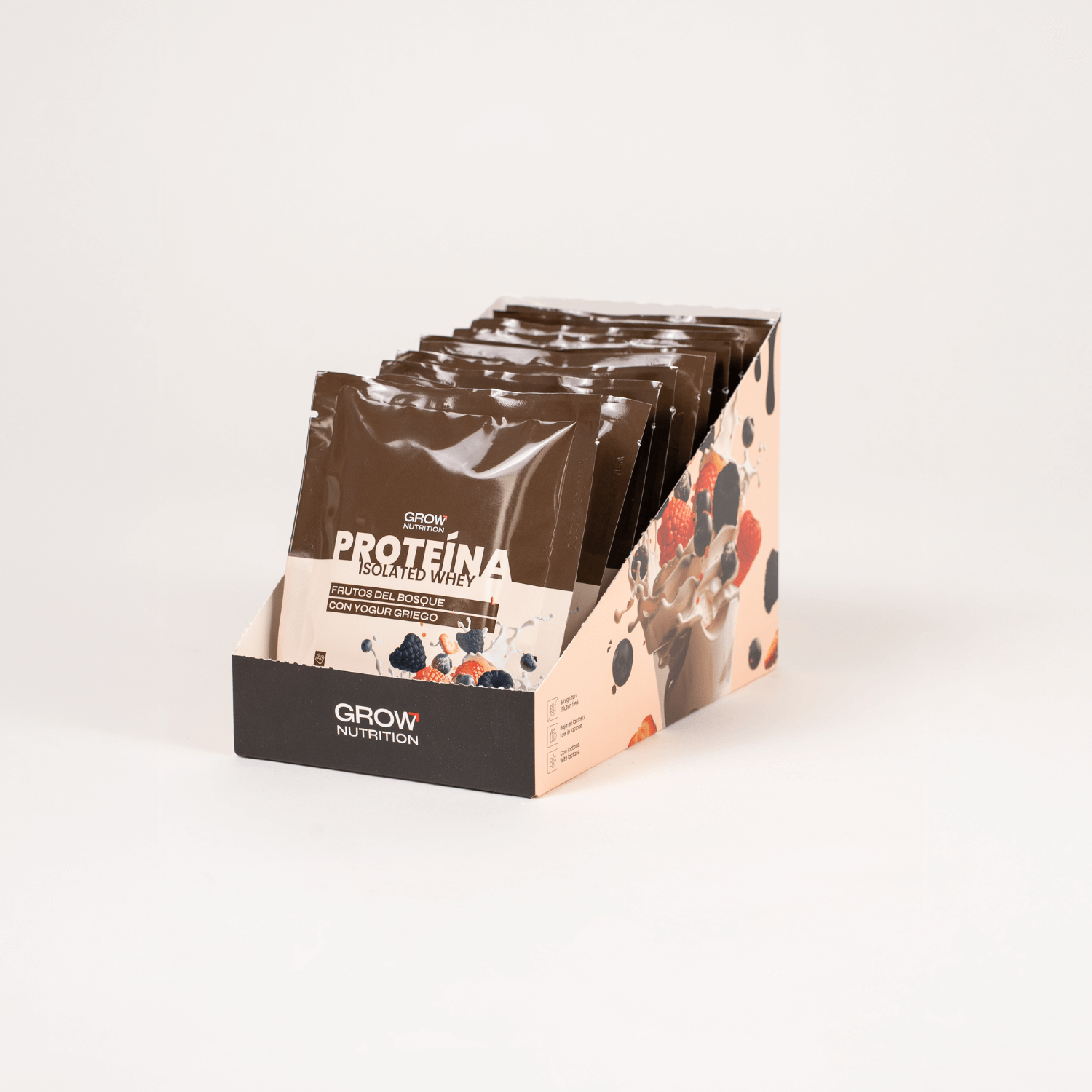 Proteína Monodosis Frutos del Bosque con Yogur Griego