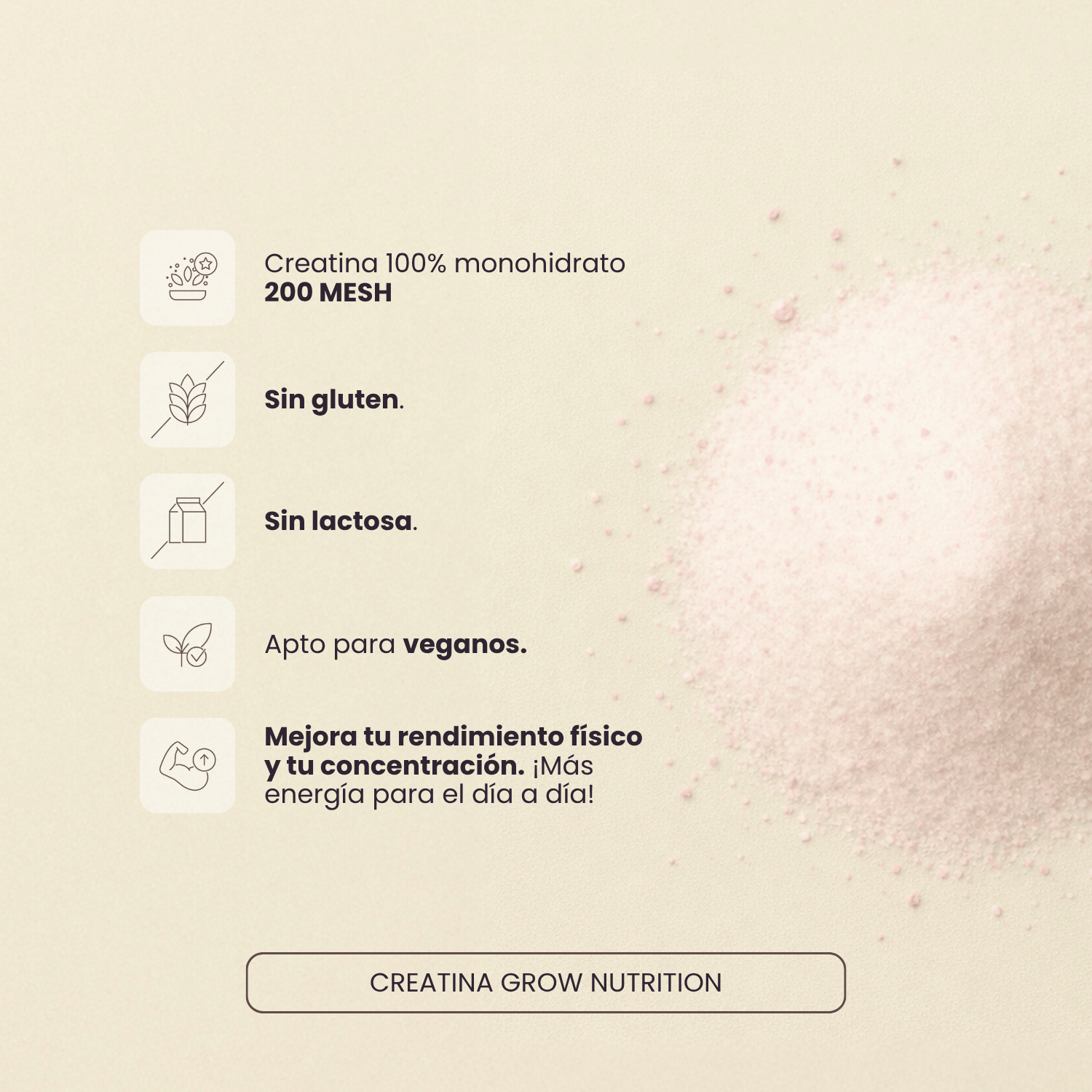 Creatina Monohidrato Sandía-Melón