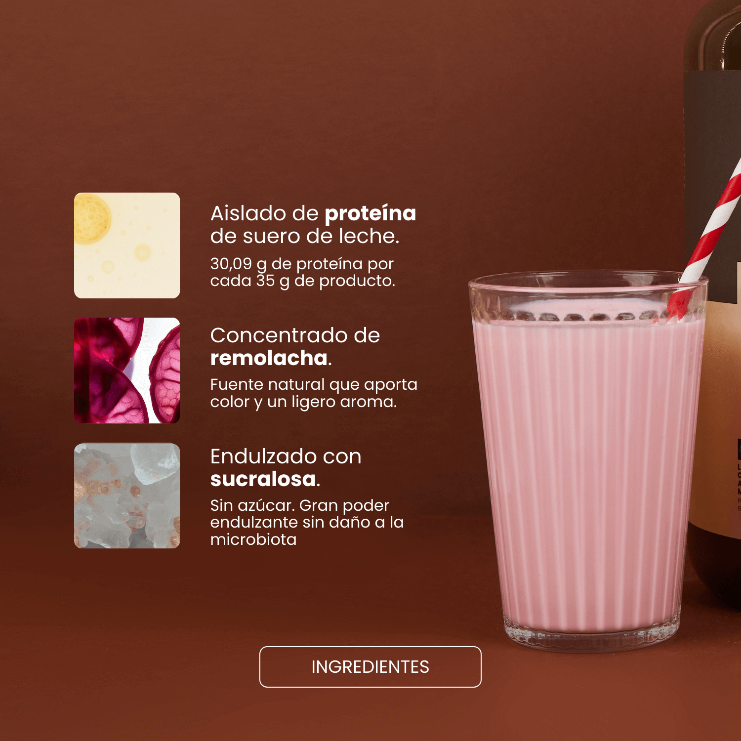 Proteína Frutos del Bosque con Yogur Griego