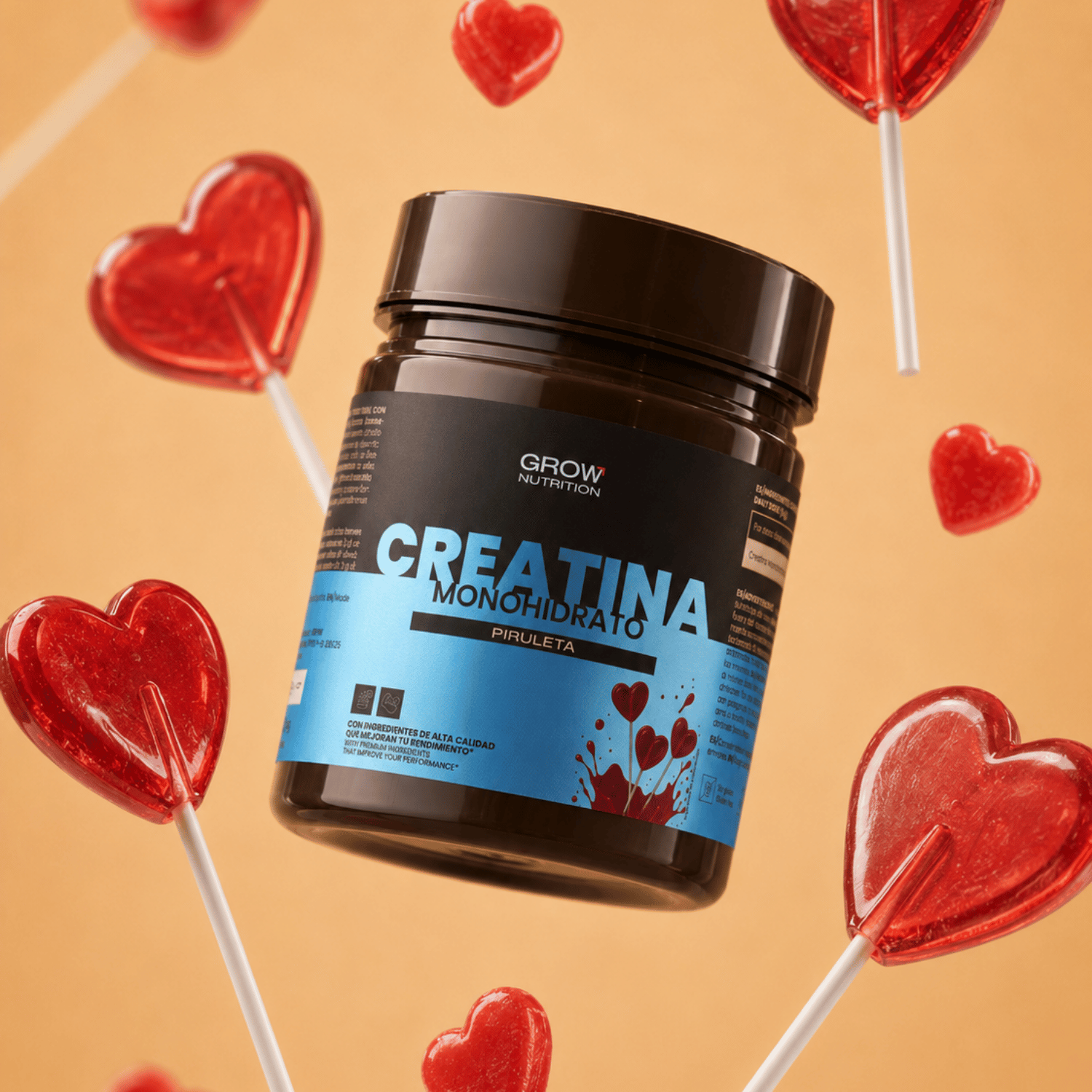 Creatina Monohidrato Piruleta