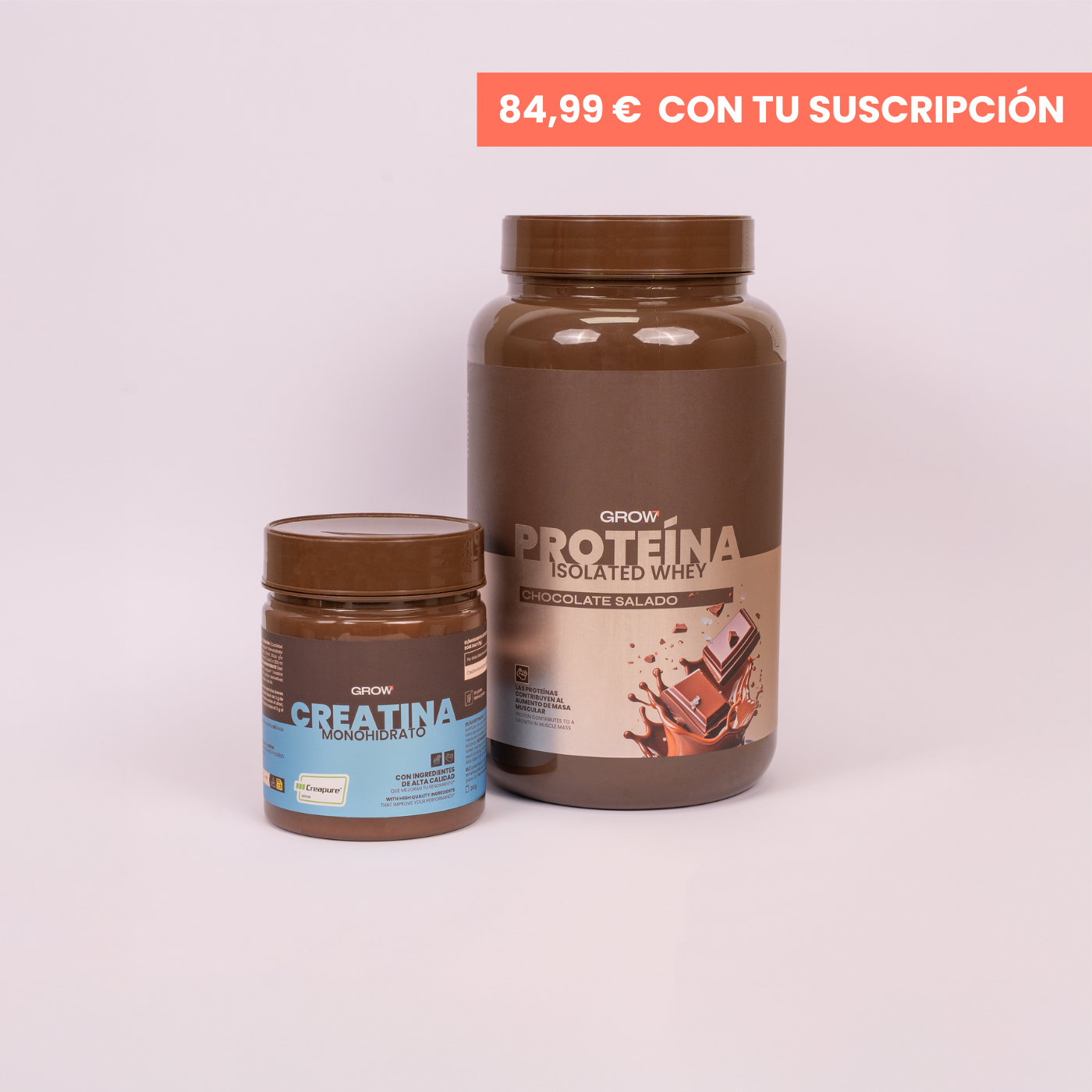 Pack Proteína Chocolate Salado + Creatina