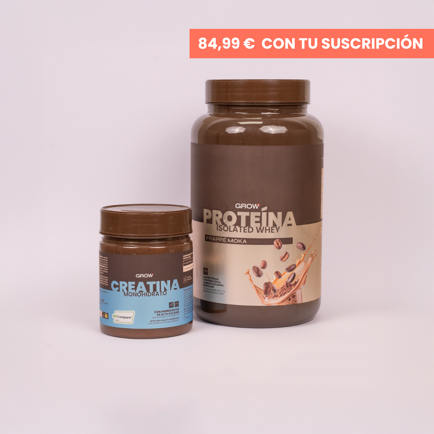 Pack Proteína Frappé Moka + Creatina