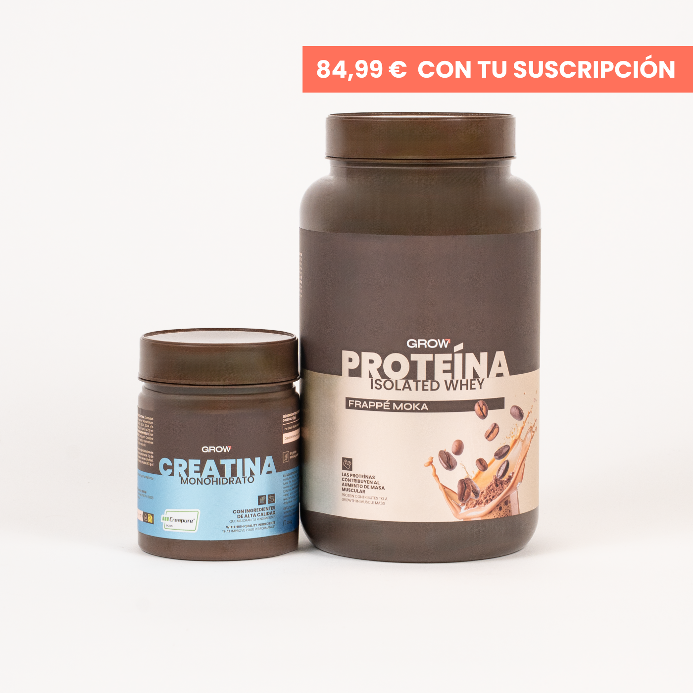 Pack Proteína Frappé Moka + Creatina