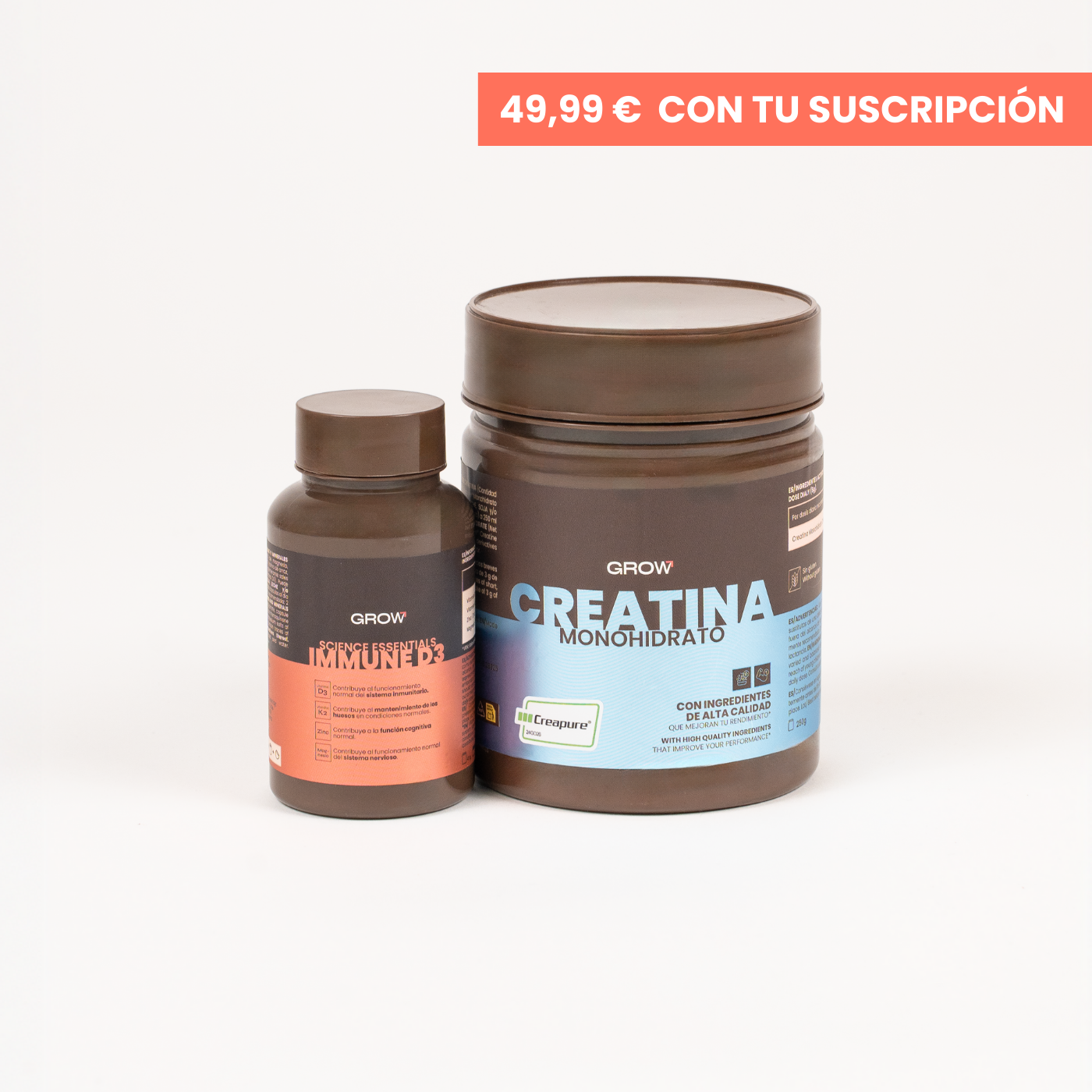 Pack Creatina + IMMUNE D3