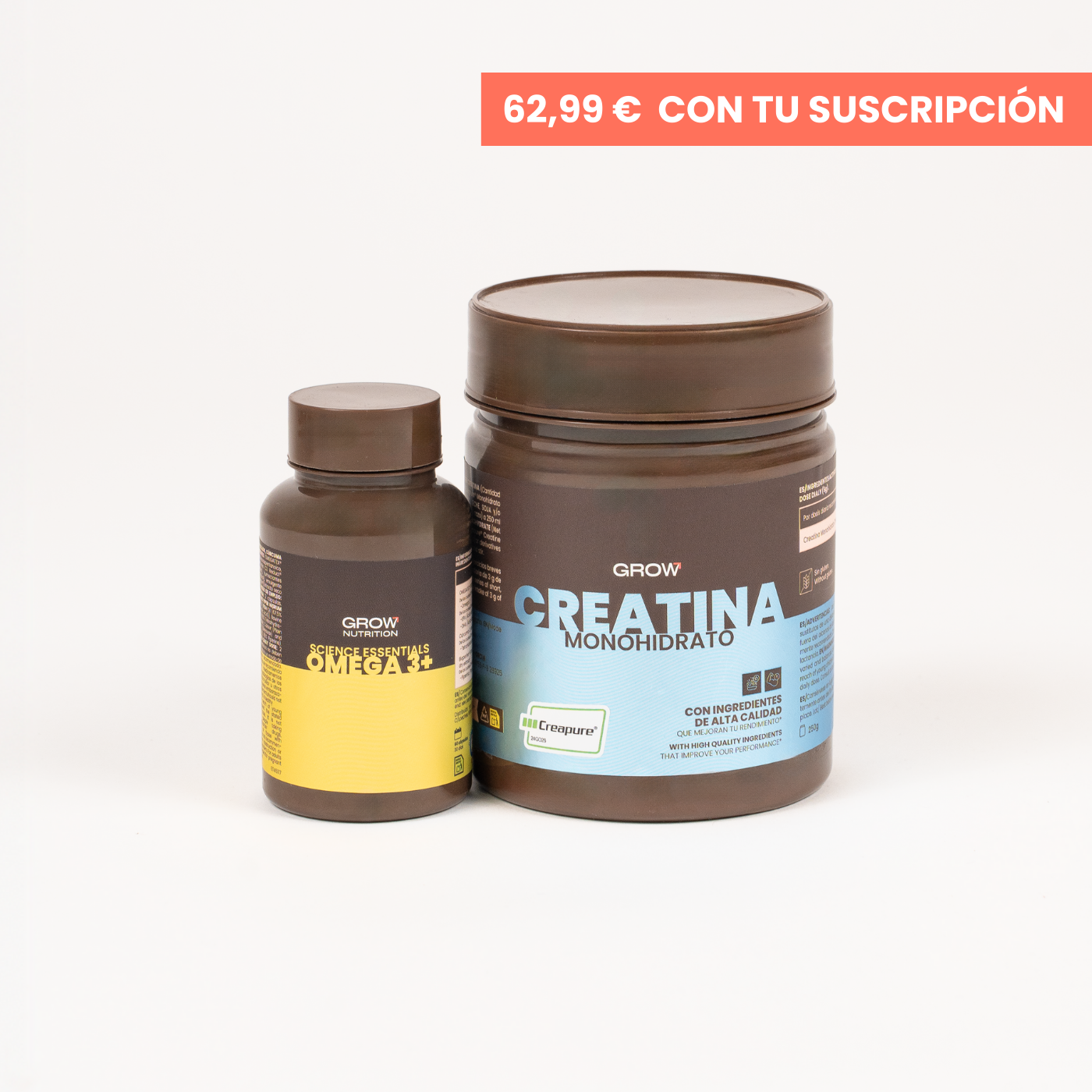 Pack Creatina + Omega 3