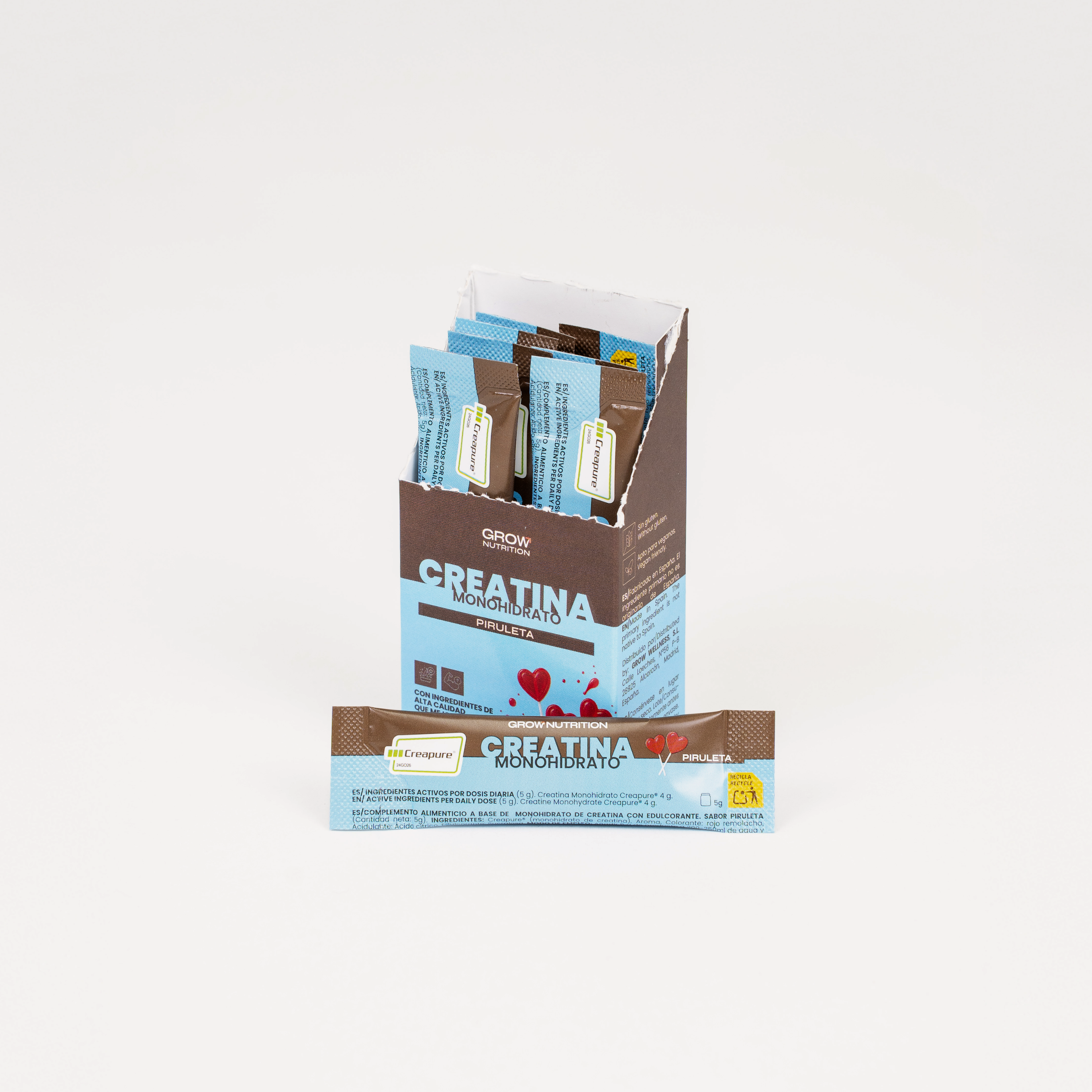 Creatina Creapure® Monodosis Piruleta Estuche