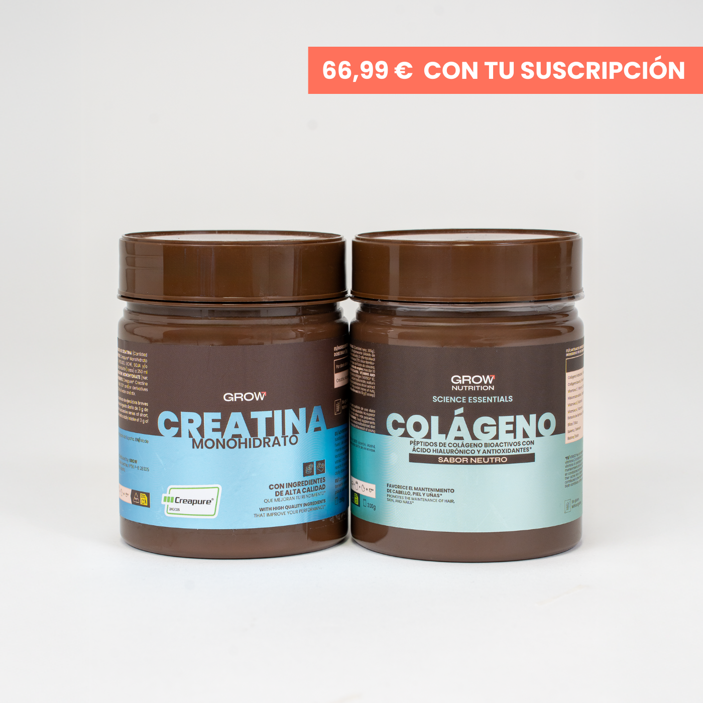 Pack Colágeno Neutro + Creatina
