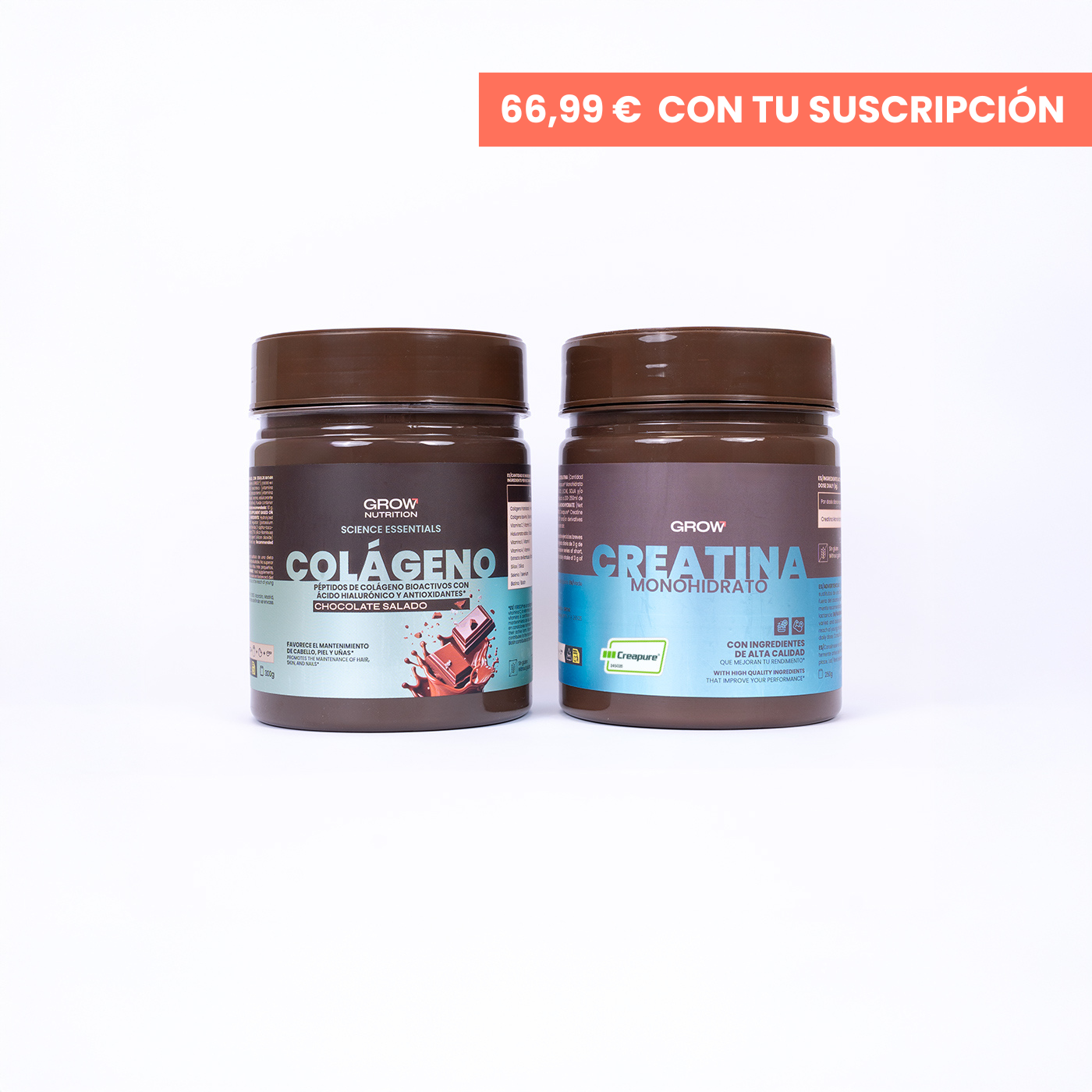 Pack Colágeno Chocolate Salado + Creatina