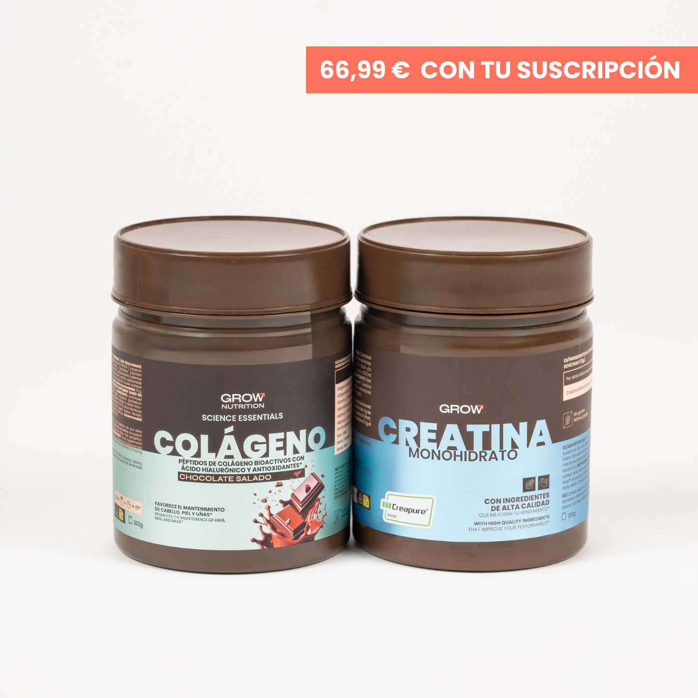 Pack Colágeno Chocolate Salado + Creatina