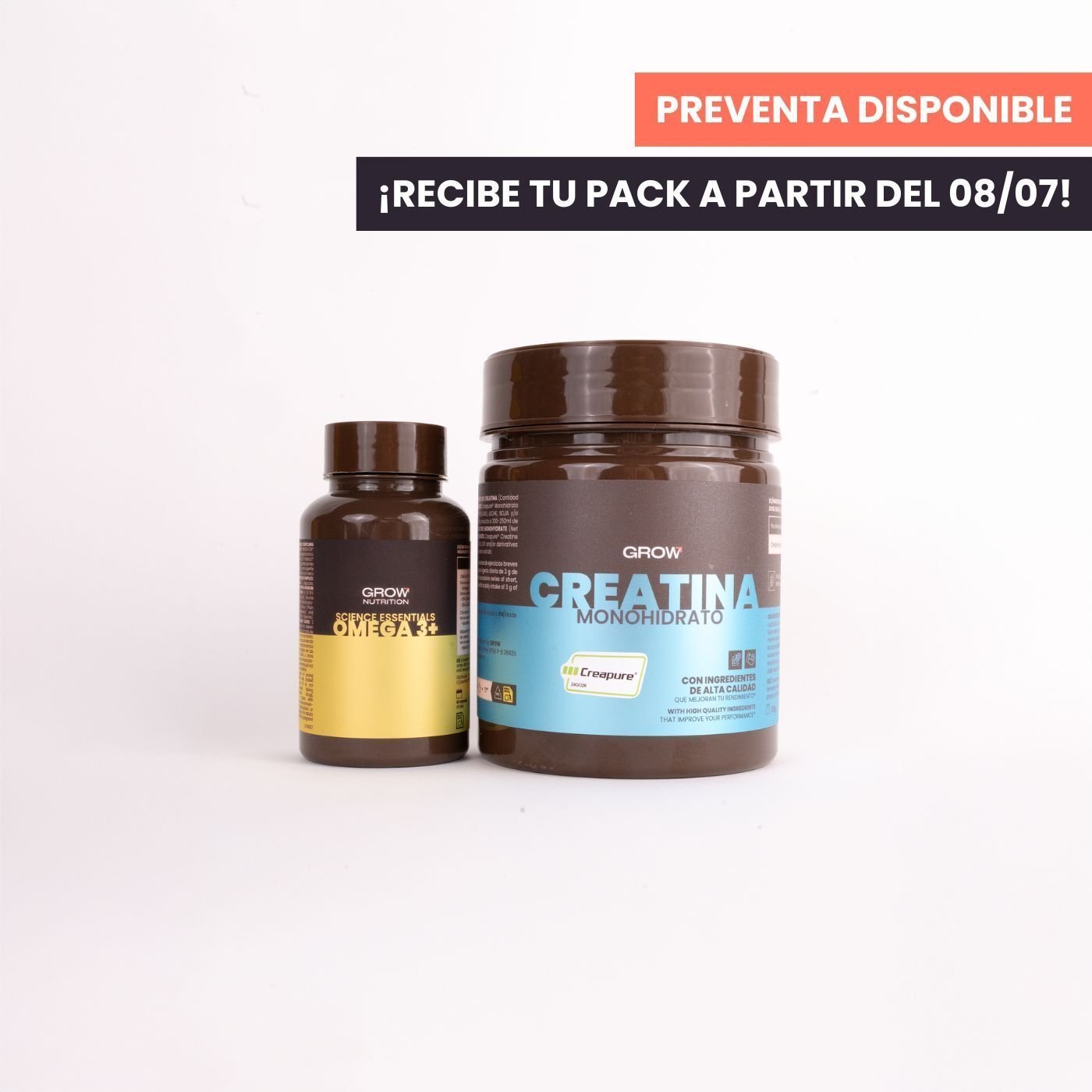 Pack Creatina + Omega 3